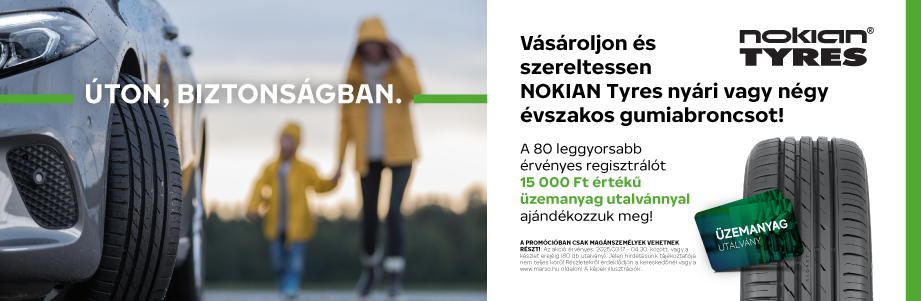 Nokian nyári gumi akció